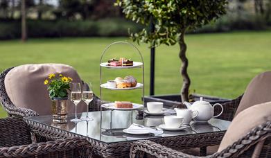 Afternoon tea at the Woodlands Park Hotel