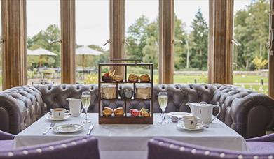Afternoon Tea at Foxhills Club & Resort - Image credit Milly Fletcher