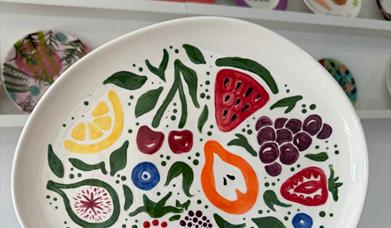 Fired Frog Pottery Cafe in Camberley, Surrey