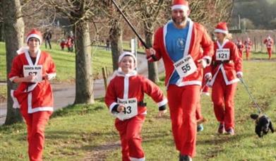 Santa Fun Run Denbies