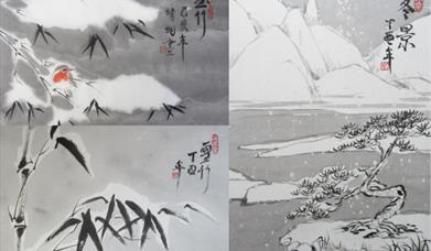 Chinese Brush Painting – Snow Scenes