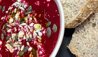 Soup at Godalming Deli